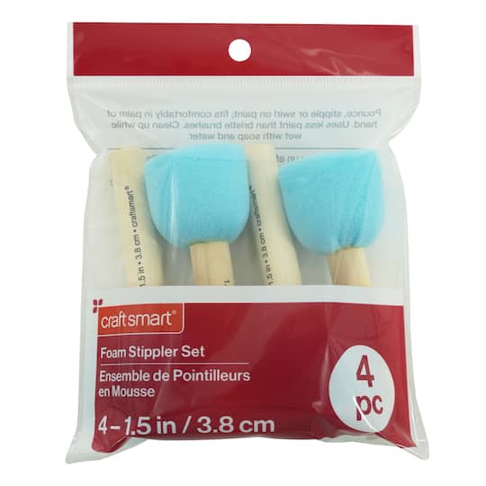 1.5" Foam Stippler Set by Craft Smart®